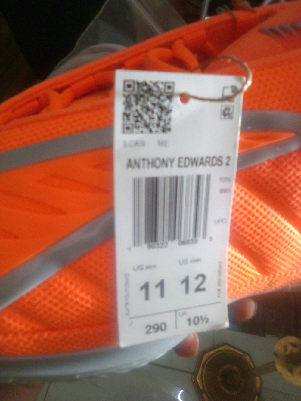 Men's Athletic Basketball Shoes - Orange